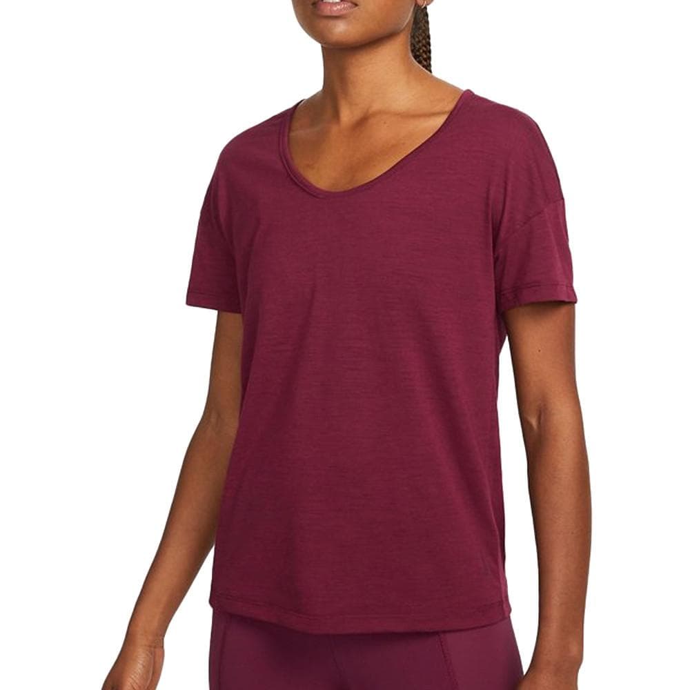 T-shirt Prune Femme Nike Lurex 1
