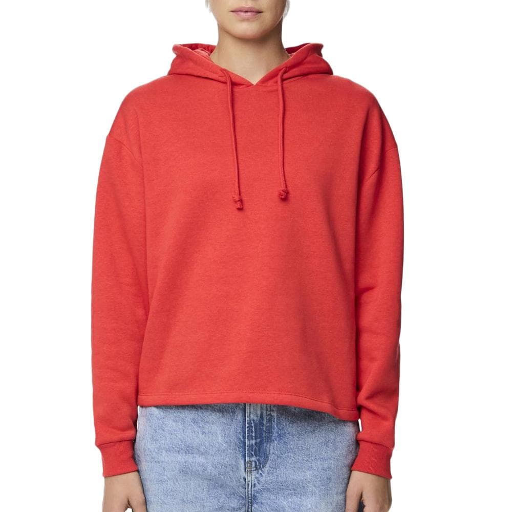 Sweat Rouge Femme Pieces Pcchilli 1