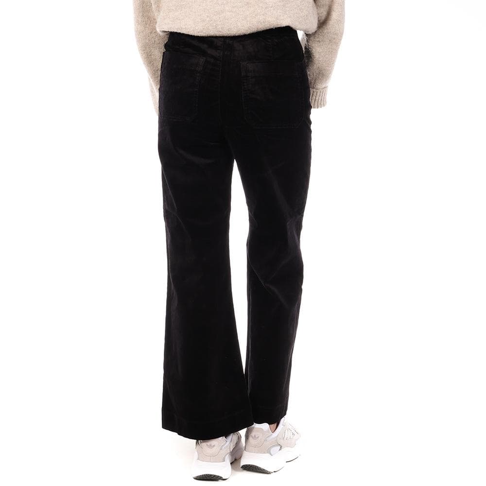 Pantalon en Velours Noir Femme Oraije Victorine 2
