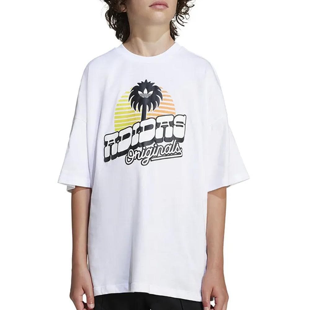 T-Shirt Blanc Enfant Adidas Kids 1