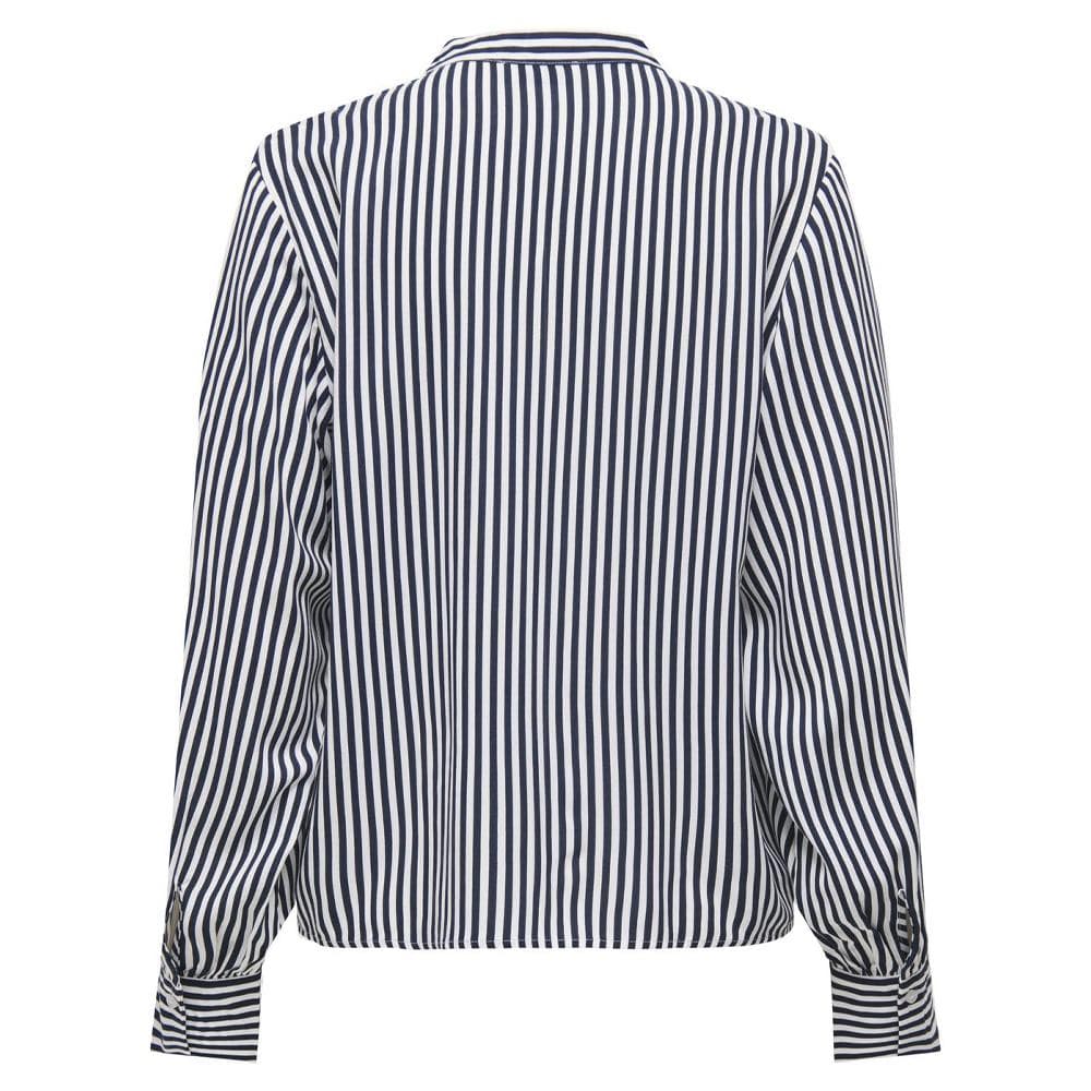 Blouse Blanche/Bleu Femme JDY Laurel 2