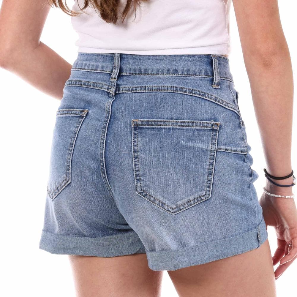 Short Bleu Femme Monday Premium LW526 2