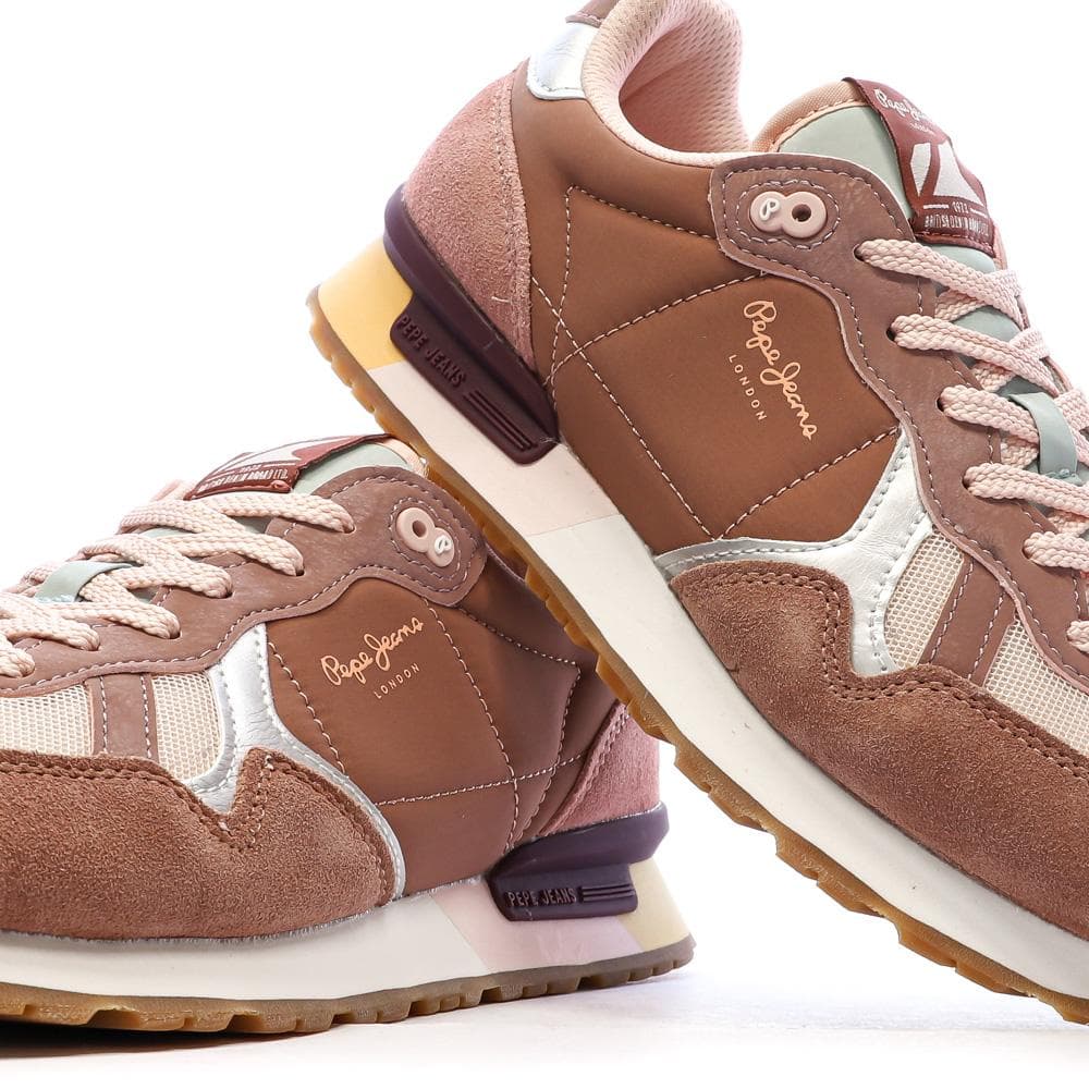 Baskets Marron Homme Pepe jeans Brit Jumps 7
