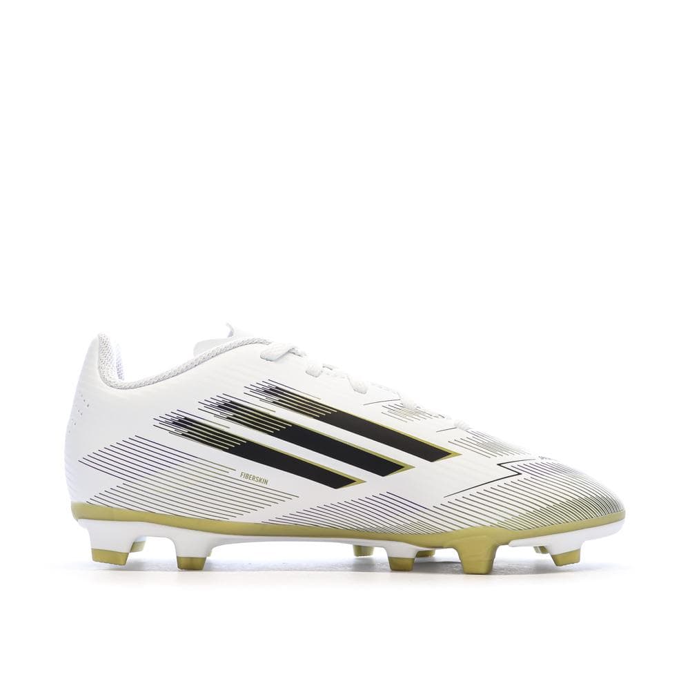 Chaussures de Football Blanc/Doré Mixte Adidas F50 Club 2