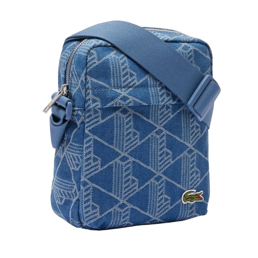 Sacoche Bleu Homme Lacoste denim 3
