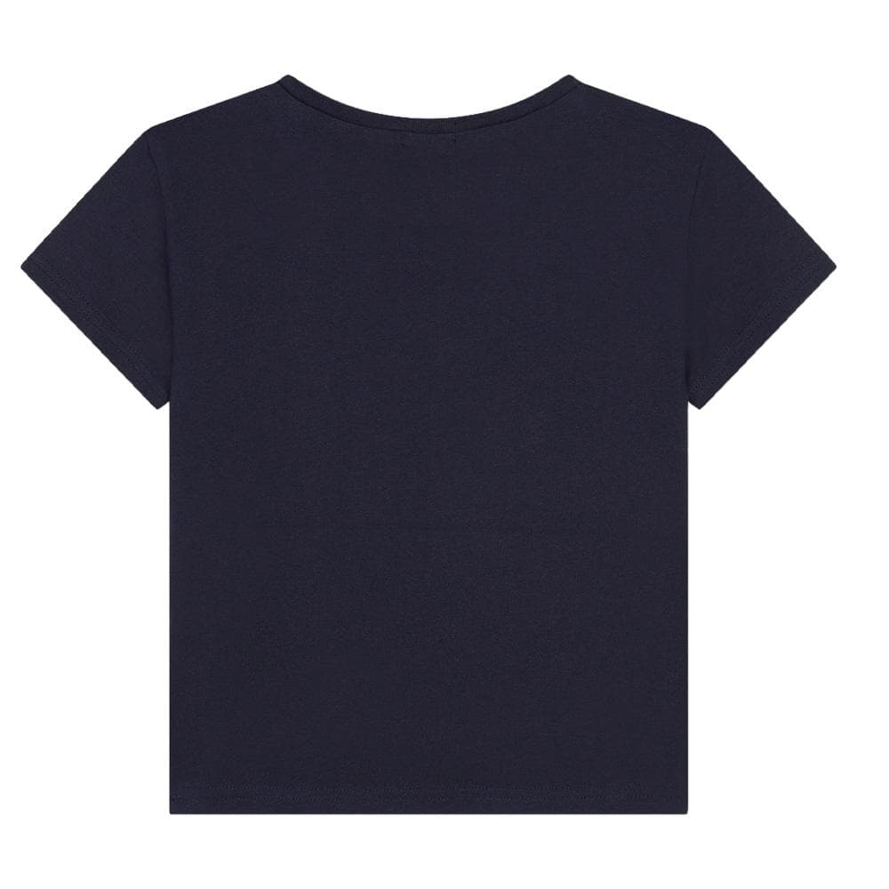 T-Shirt Marine Fille Billieblush U20482 2