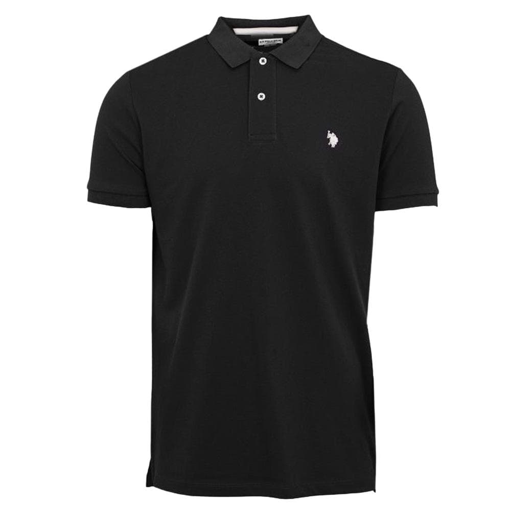 Polo Noir Homme US Polo ASSN KING 1