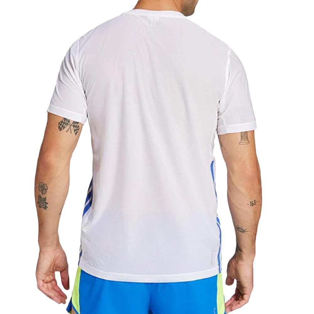 T-shirt de course Blanc Homme rétro Adizero 2