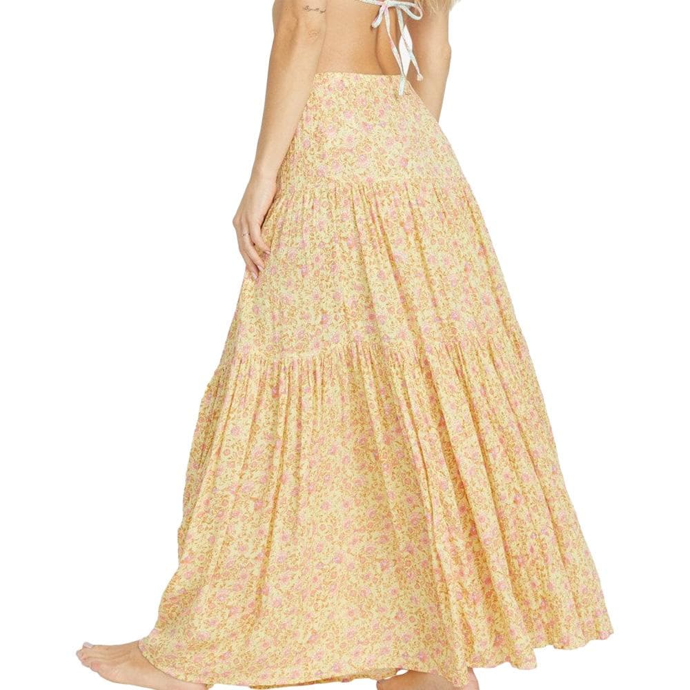 Jupe Jaune à Fleurs Femme Billabong Heart To Heart 2