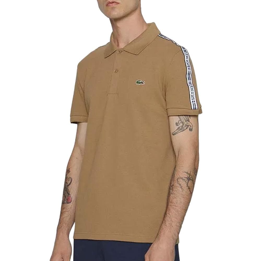 Polo Marron Homme Lacoste Stre 1