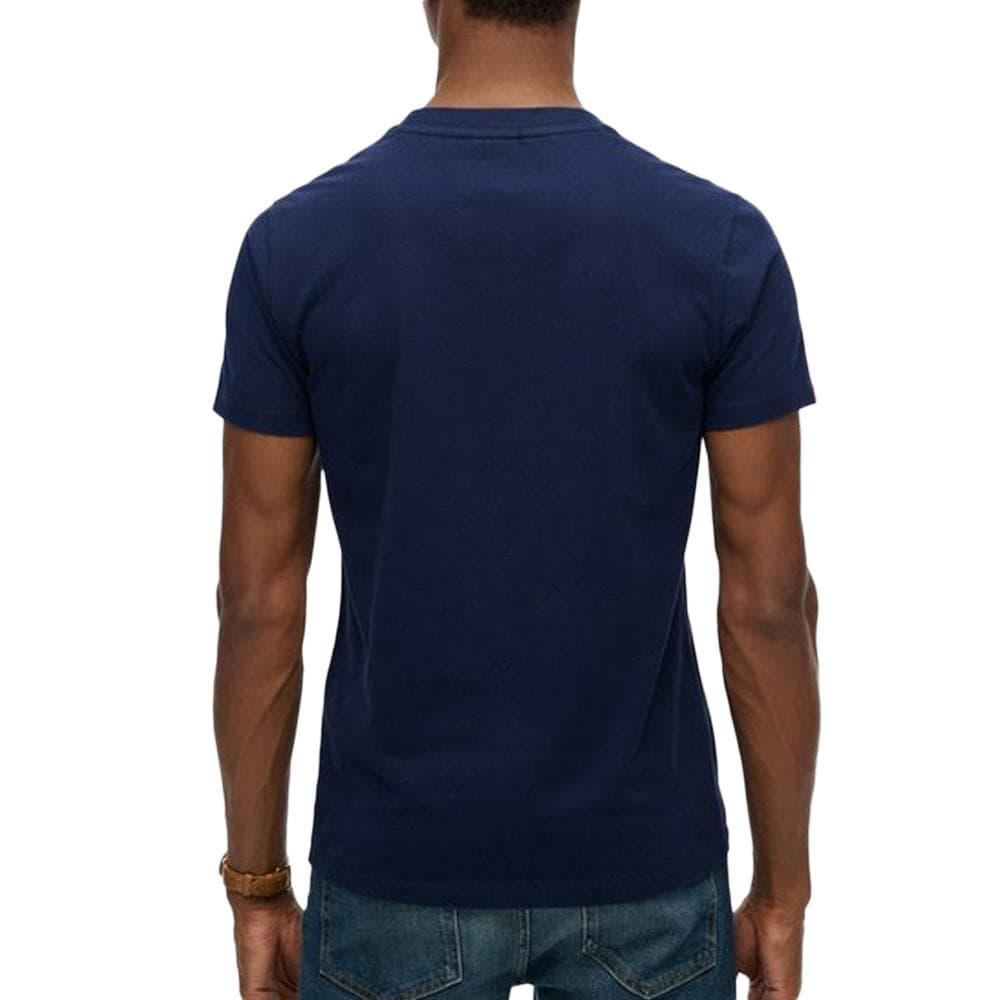 T-shirt Marine/Rouge Homme Superdry Vintage LogoR6Ts 2
