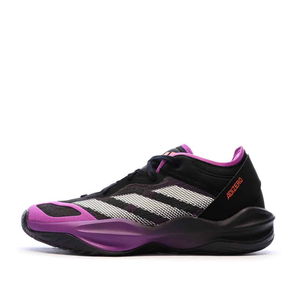 Chaussures de basketball Noir/Violet Homme Adidas Adizero 1