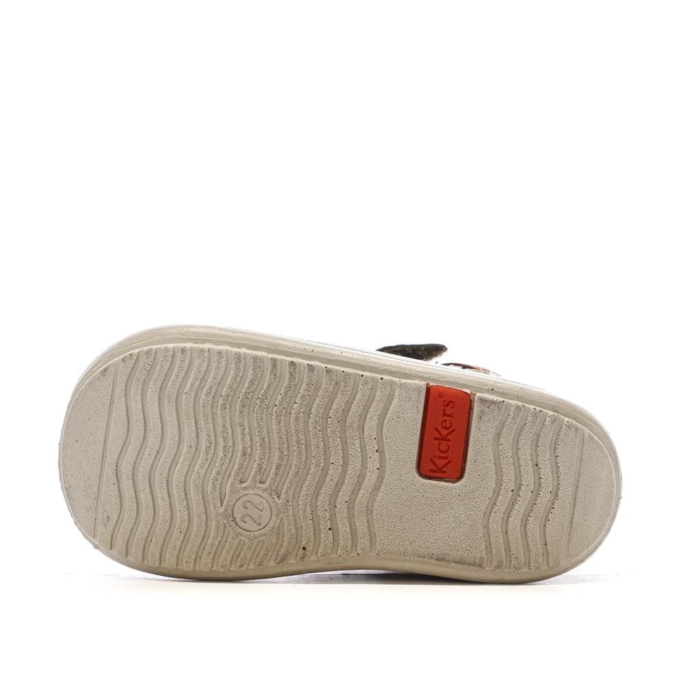 Baskets Hautes Beige/Camel Garçon Kickers Bottillon 5
