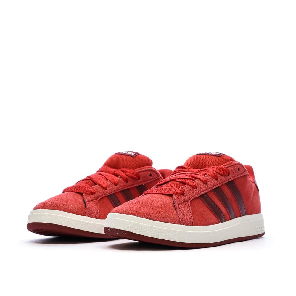 Baskets Rouges Junior Adidas Grand Court 00s K 6