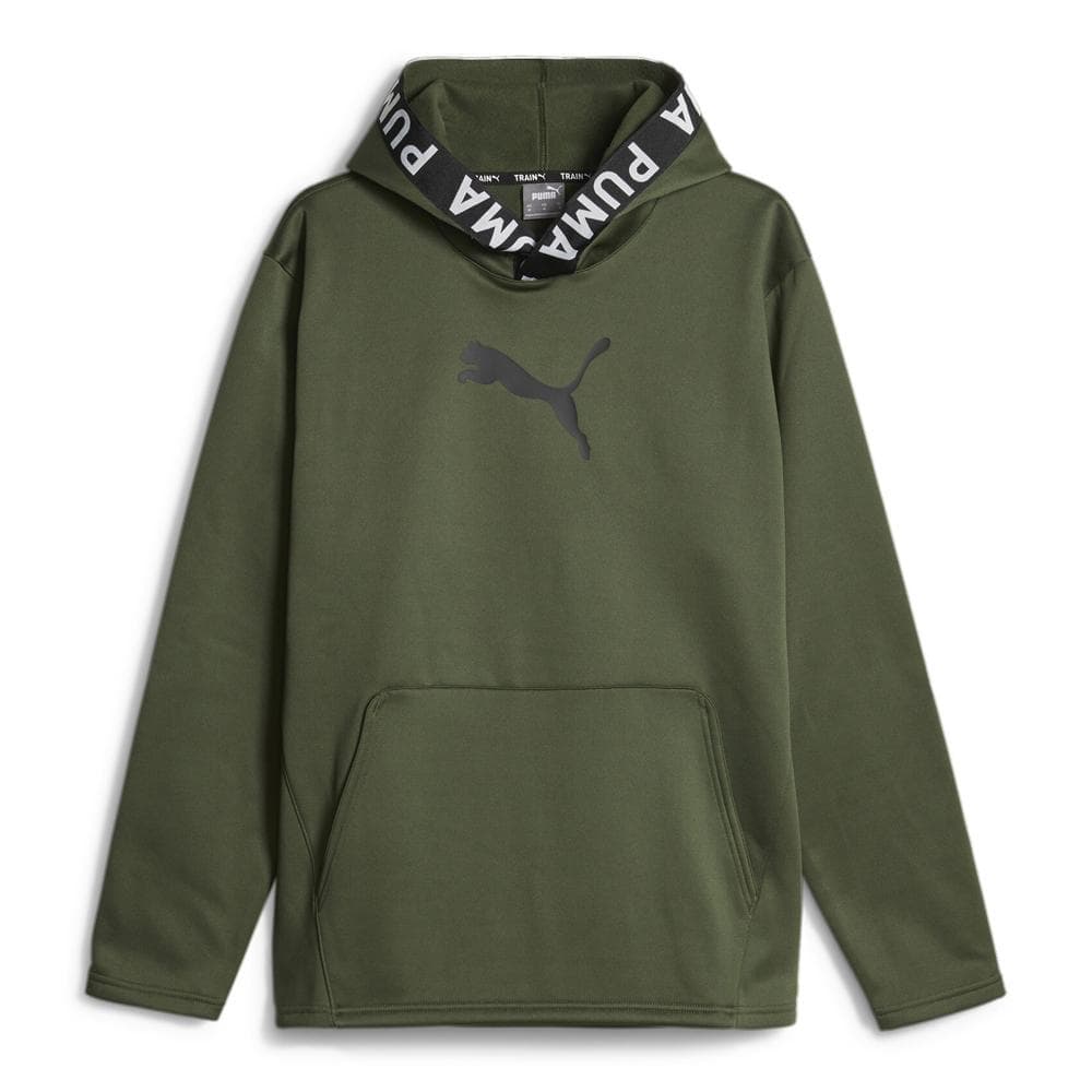 Sweat à Capuche Kaki Homme Puma 520893 1
