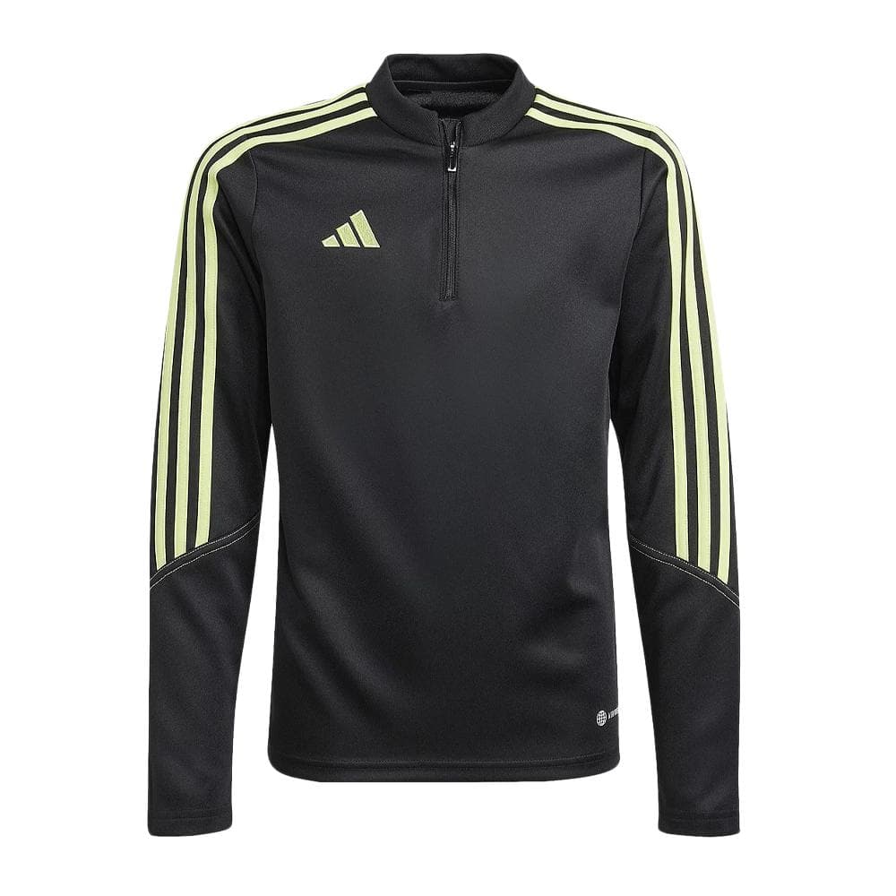 Veste Zippée Noir/Jaune Garçon Adidas Tiro23 1