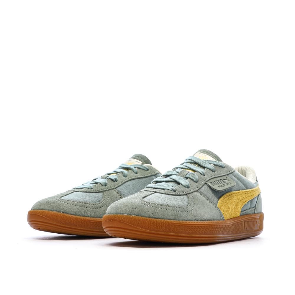 Baskets Vertes/Jaunes Homme Puma Palermo 6