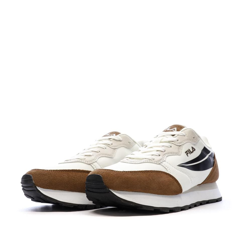 Baskets Marron/Ecru Homme Fila Hypert 6