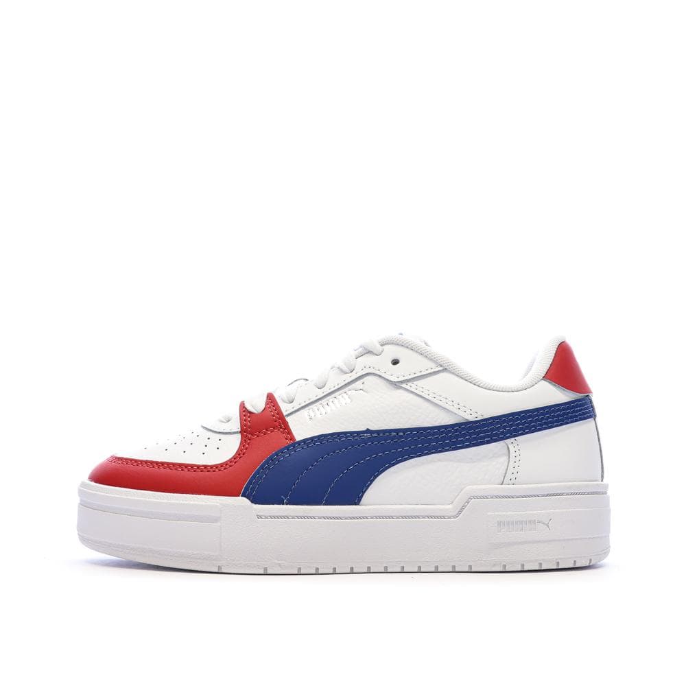 Baskets Blanches/Bleues Garçon Puma Ca Pro Block 1