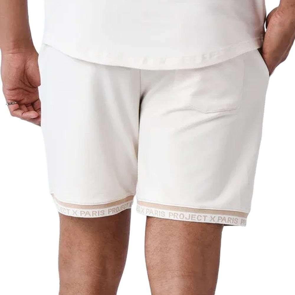 Short Blanc/Beige Homme Project X Paris WW 2
