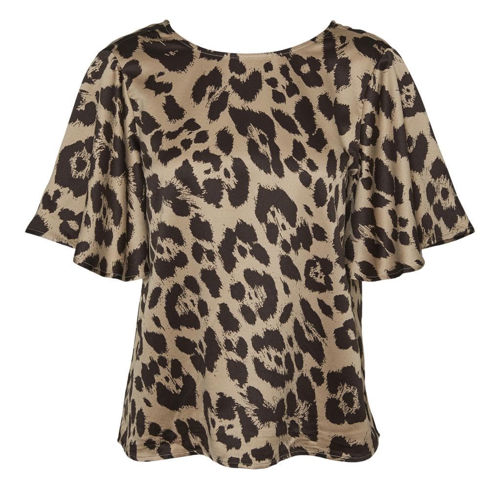 T-Shirt Marron Femme Vero Moda Merle 1
