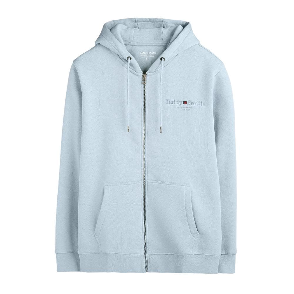 Sweat à Capuche Bleu Homme Teddy Smith Giclass Jim 1
