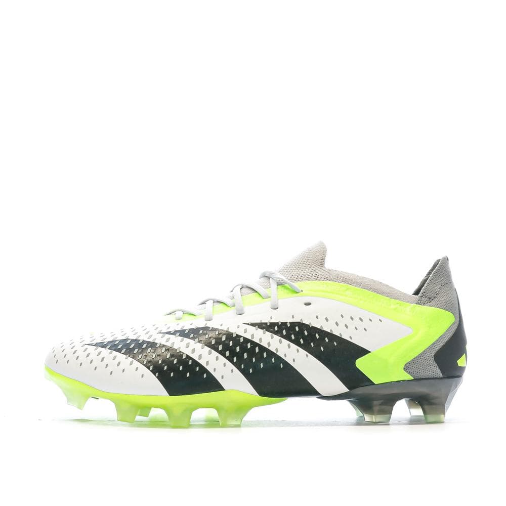 Chaussures de foot Blanc/Vert football Homme Adidas Predator Accuracy.1 L AG 1
