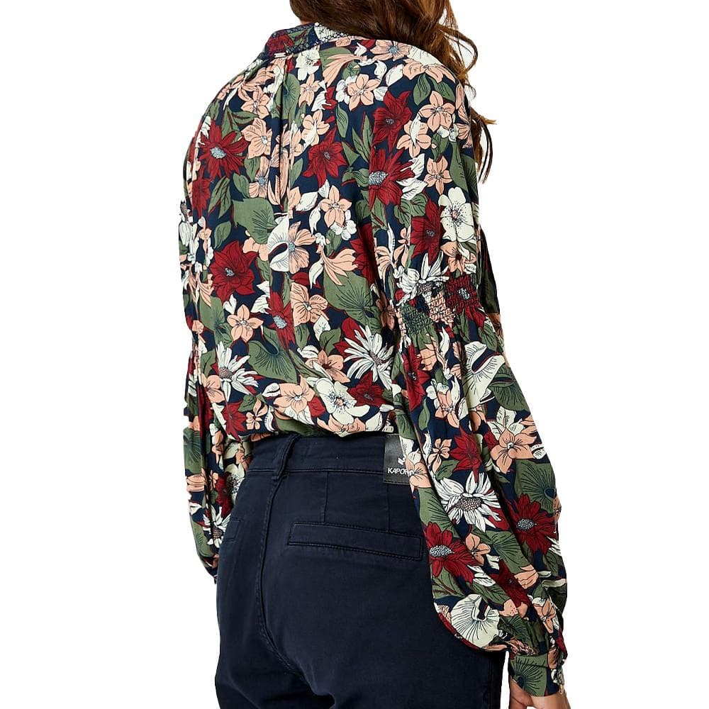 Chemise Noire à Motifs Femme Kaporal Glue 2