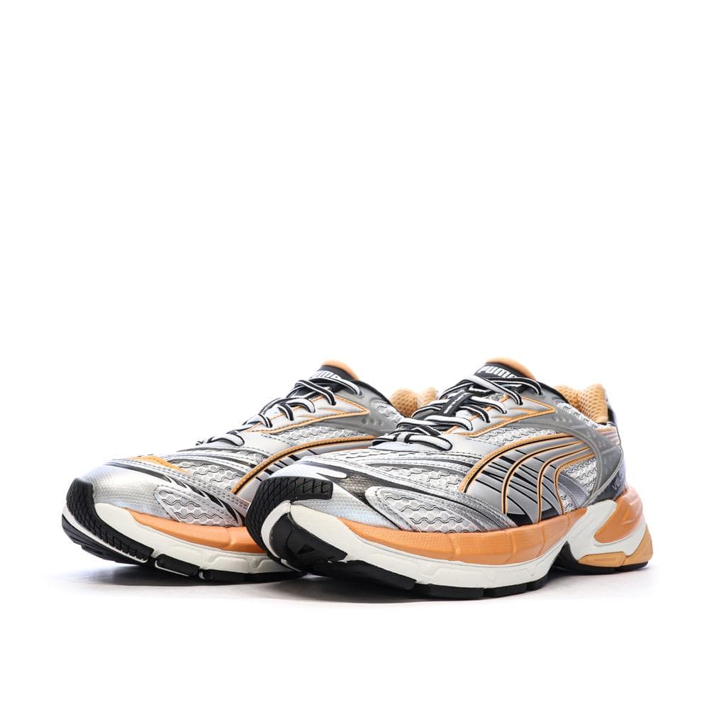 Baskets Grise/Orange Homme Puma Velophasis Phased 6