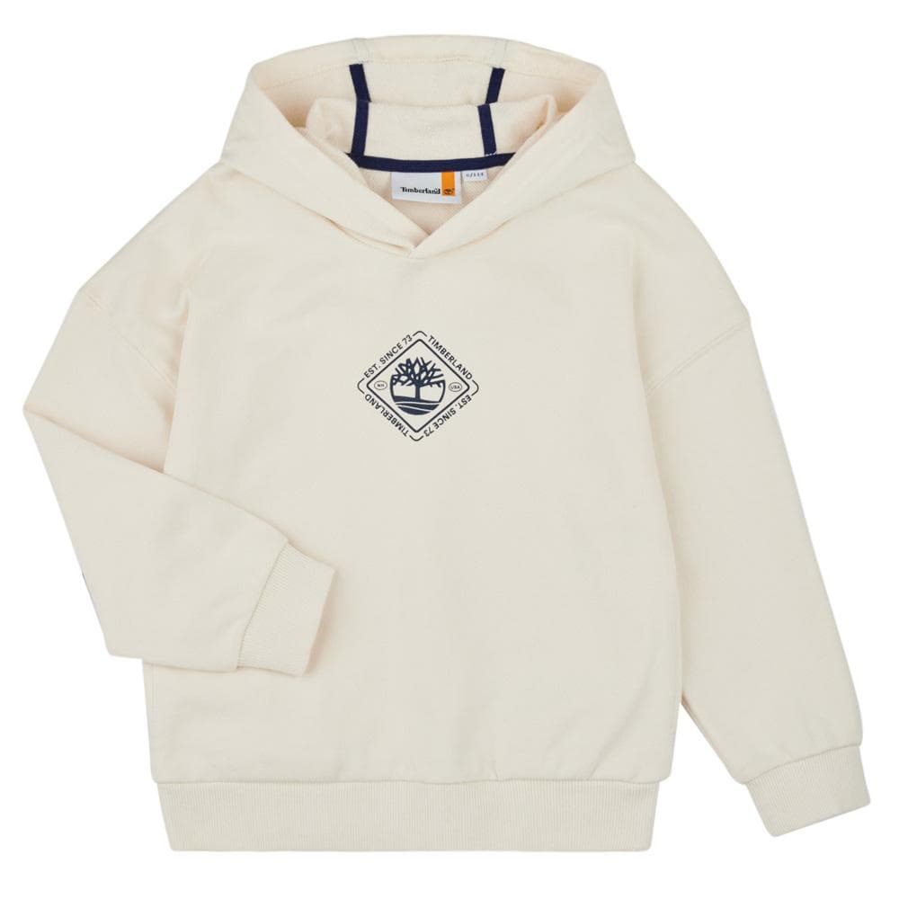 Sweat Beige Garçon Timberland T60443 Cream 1