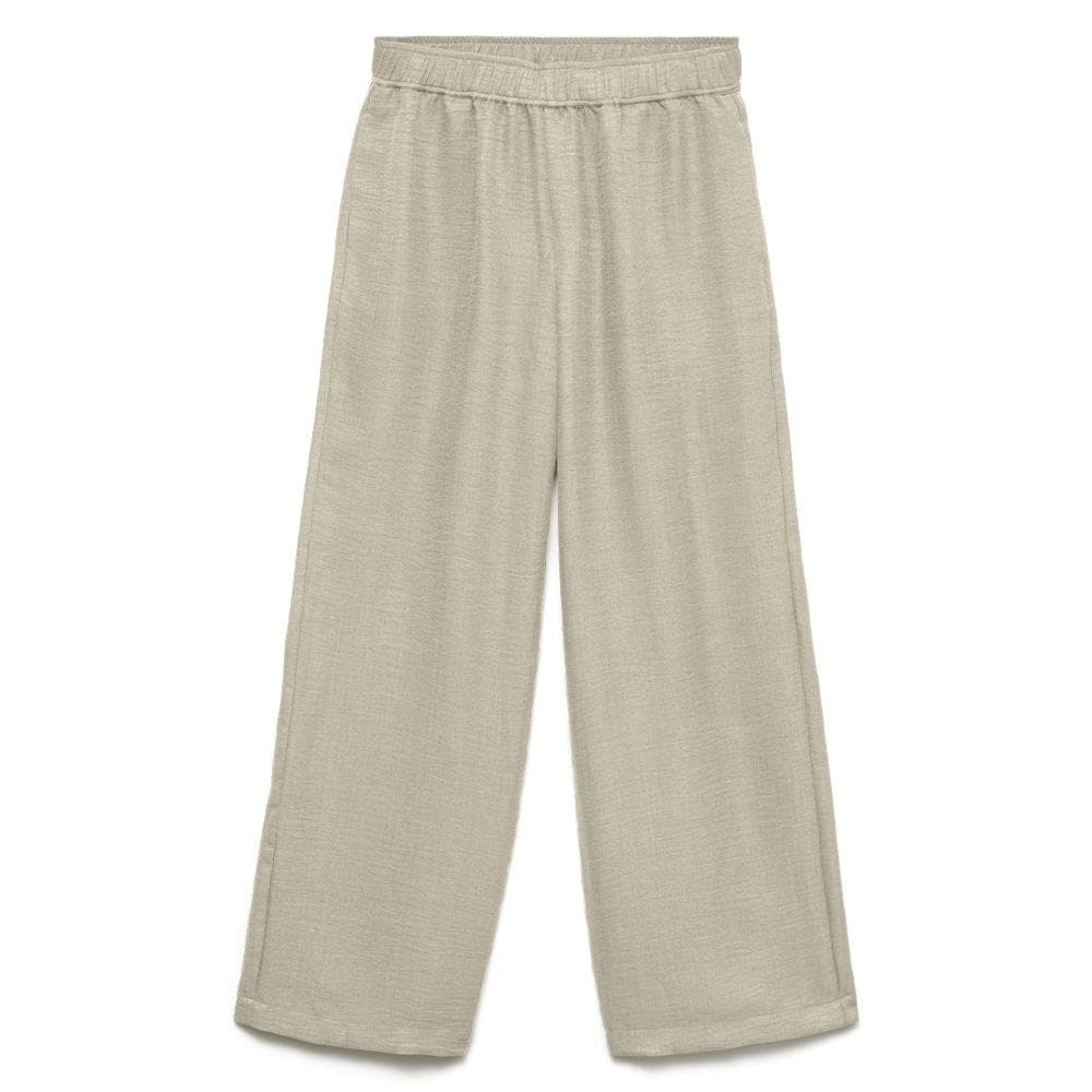 Pantalon fluide Beige Femme Vero Moda Melaney 1