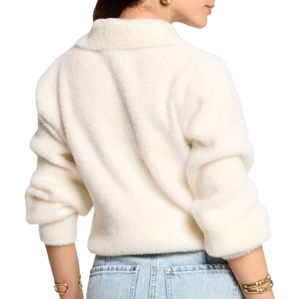 Gilet Zippé Blanc Femme Morgan DOMI 2