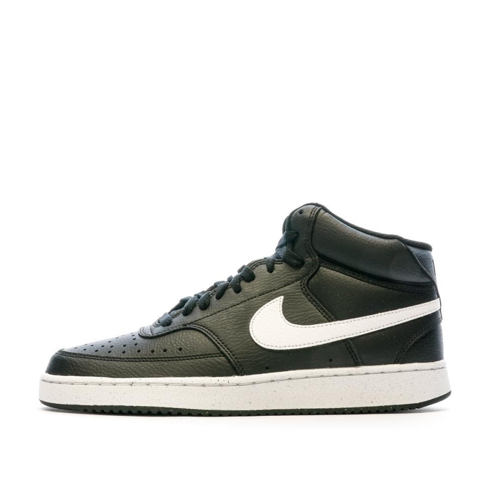 Baskets Noires/Blanches Homme Nike Court Vision Mid 1