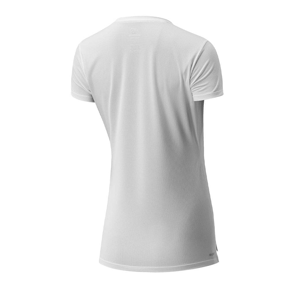T-shirt Blanc Femme New Balance Core Run 2