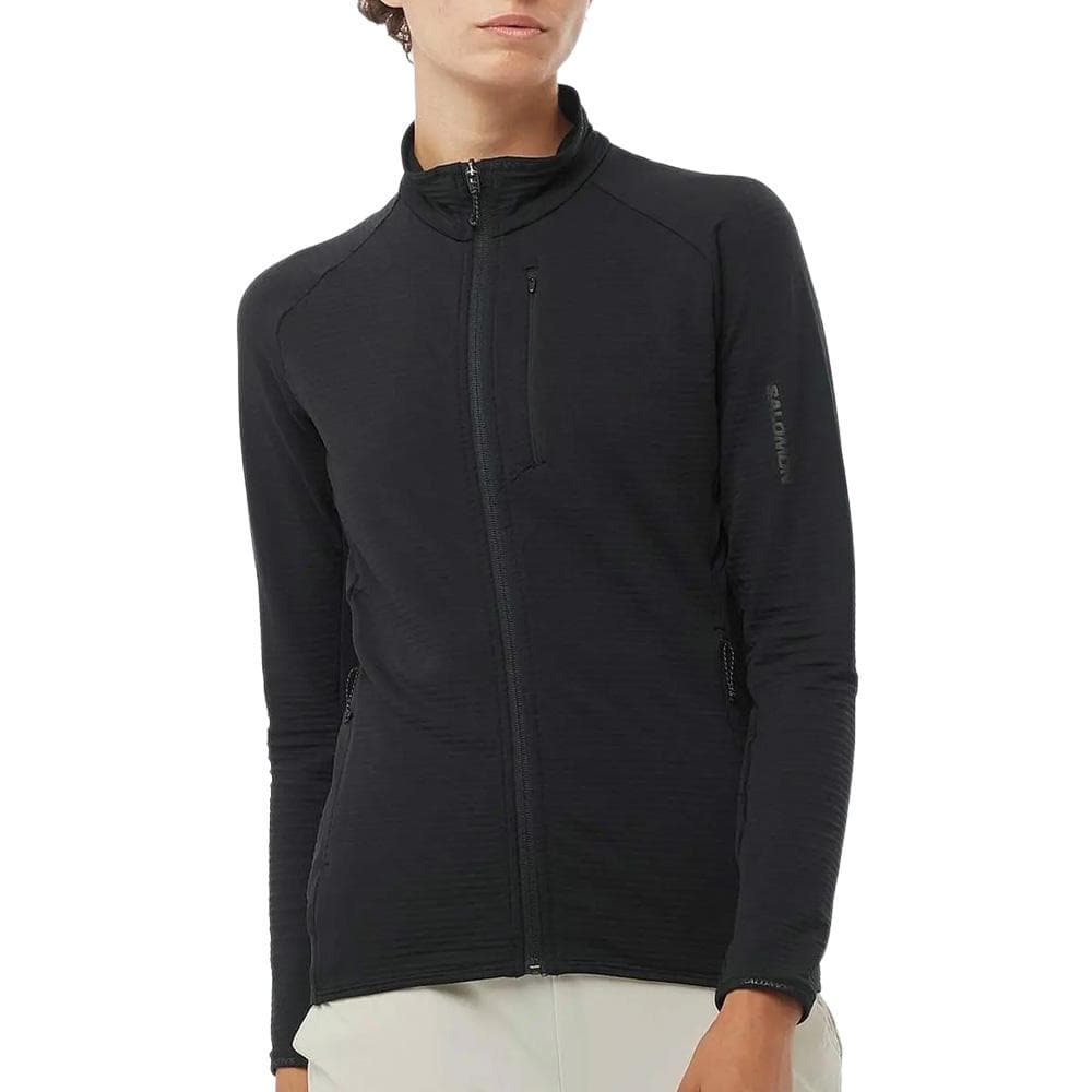 Veste Zippé Noir Femme Salomon Essential 1
