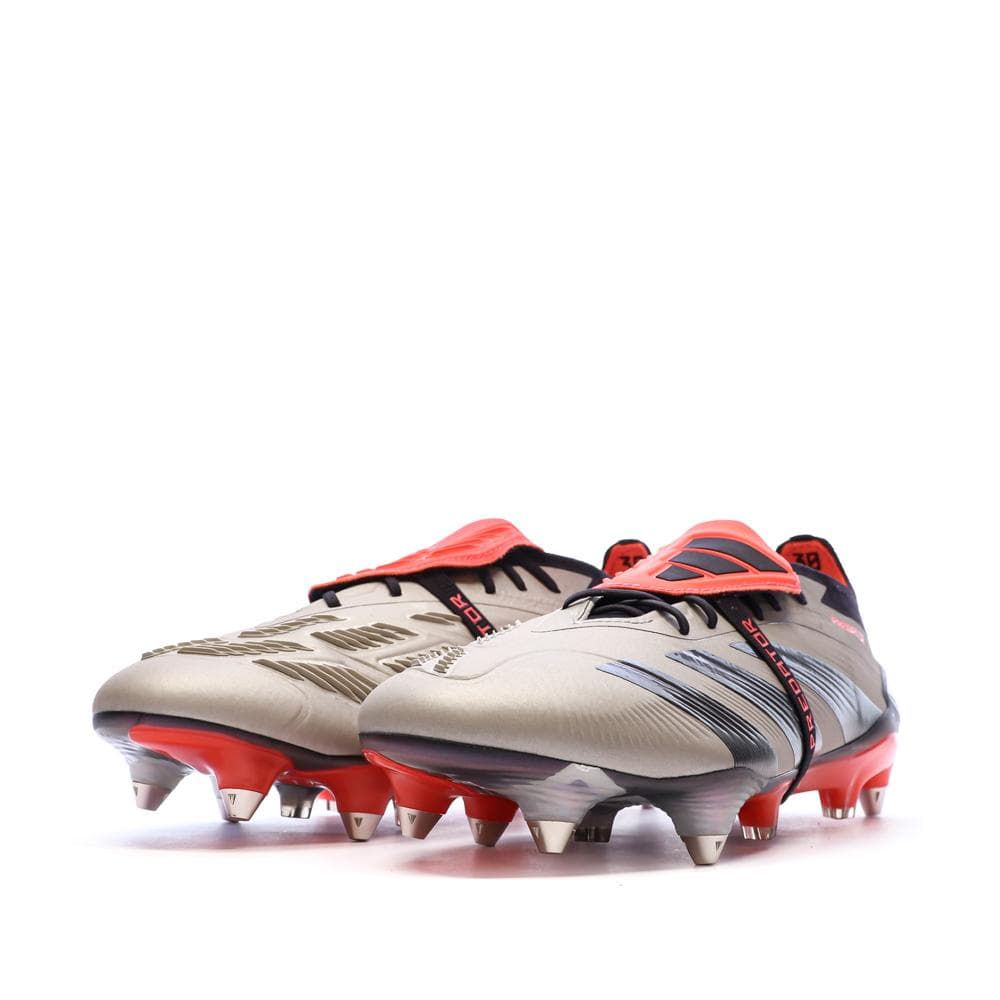 Chaussures de Foot Taupe Homme Adidas Predator Elite Ft SG 6