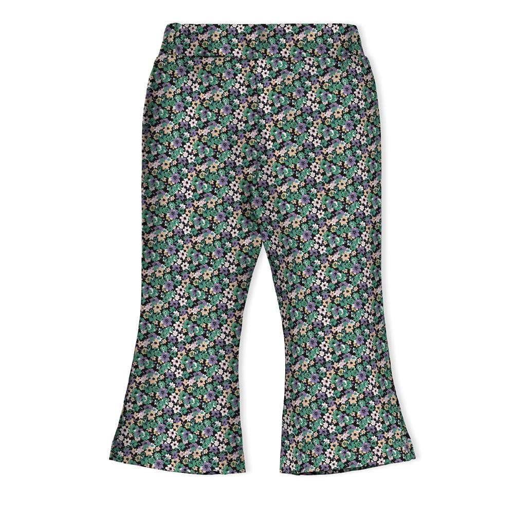 Pantalon Noir/Vert Fille KIDS ONLY Flared 2