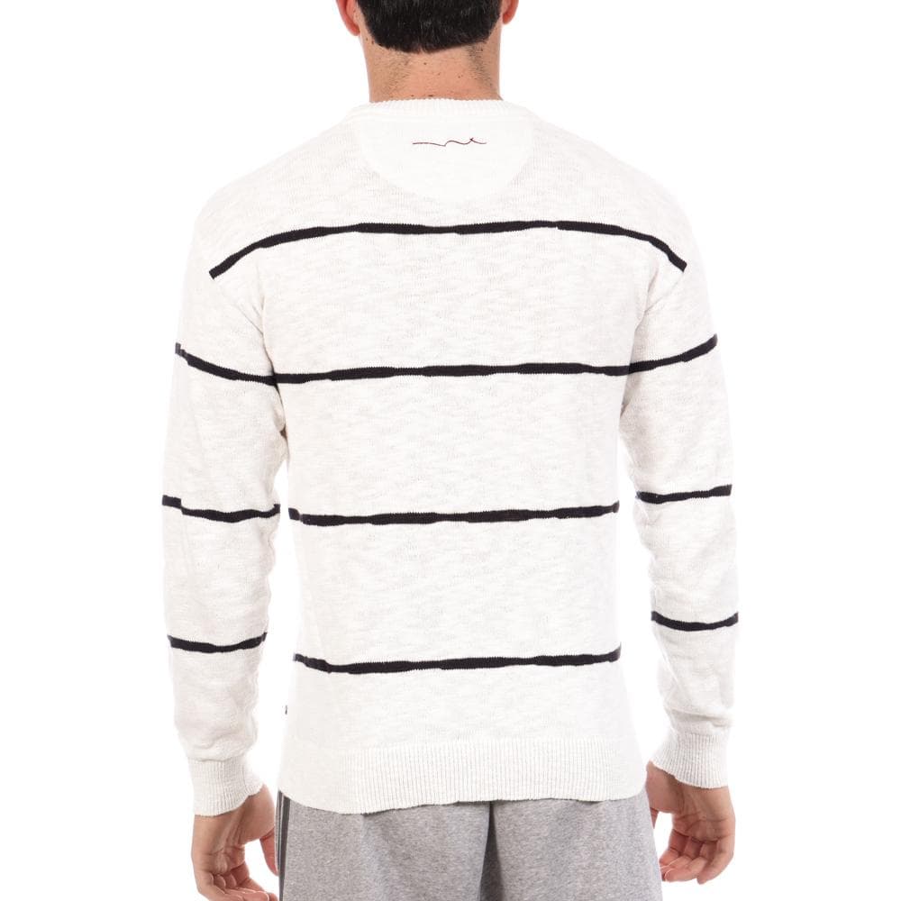 Pull Blanc/Noir Homme Teddy Smith Lizio 2