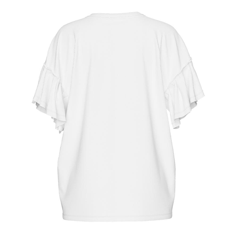 T-shirt Blanc Femme Pieces Skylar 2