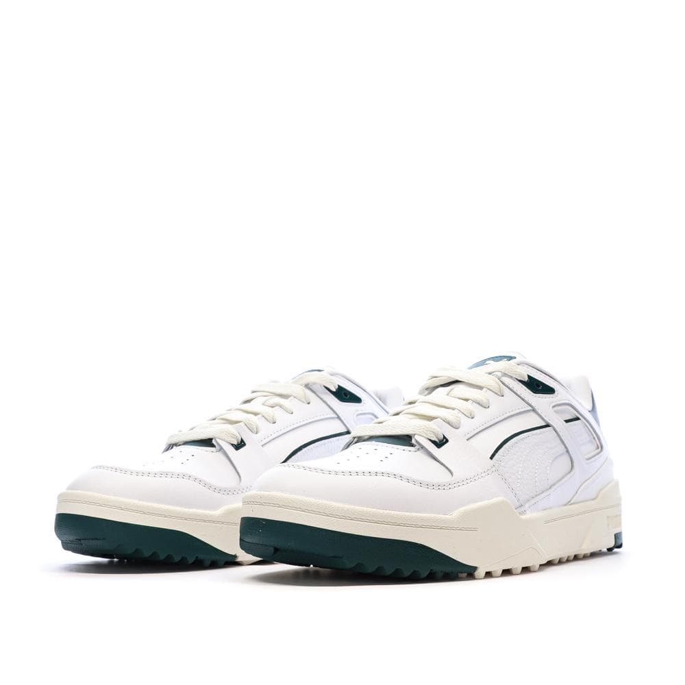Baskets Blanc/Vert Foncé Puma Slipstream 6