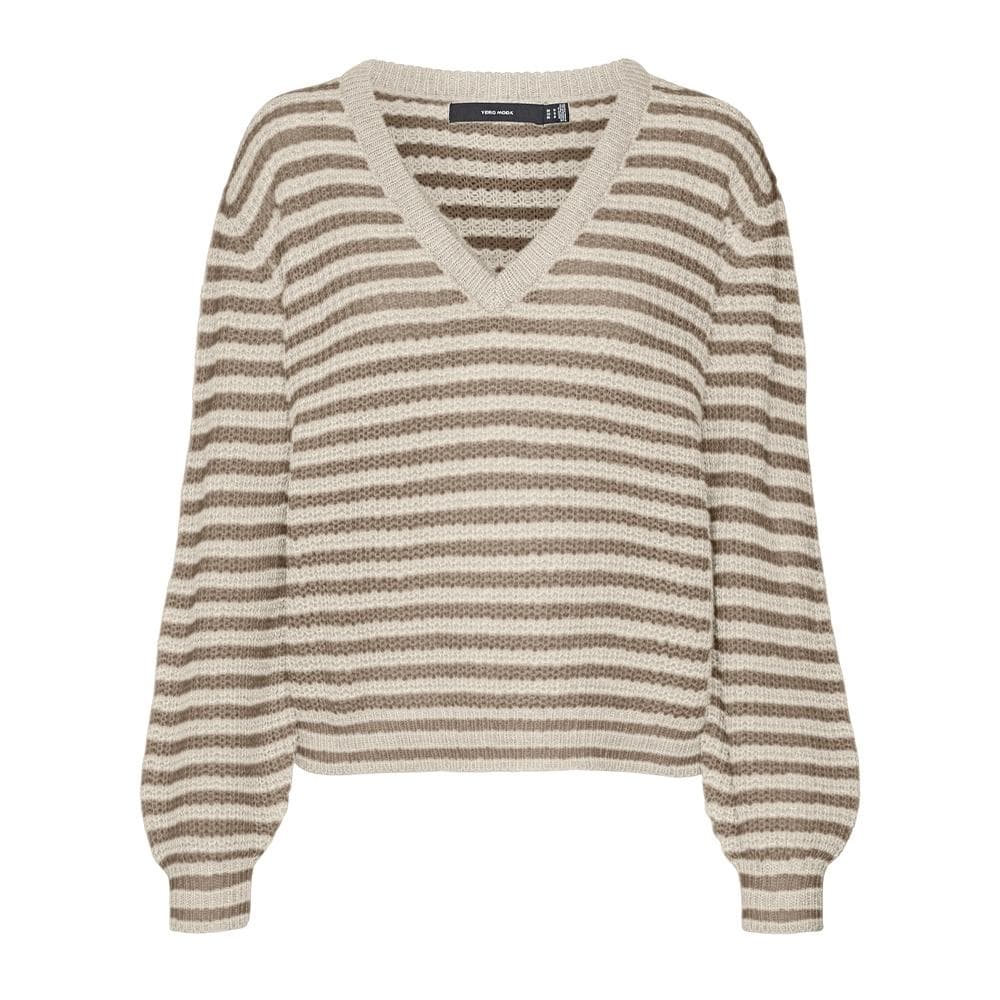 Pull Beige/Écru Femme Vero Moda Mearth 1