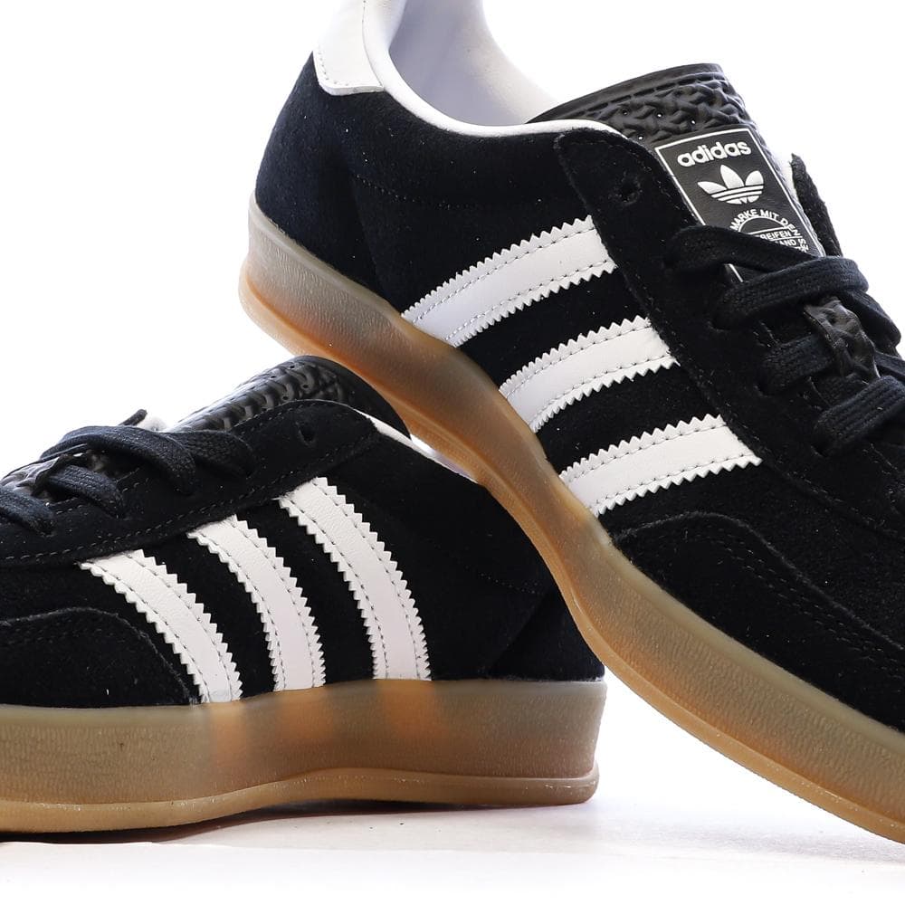 Gazelle Baskets Noire Femme Adidas 7