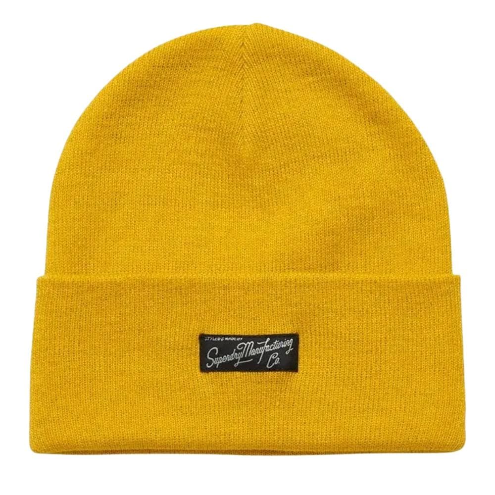 Bonnet Jaune Mixte Superdry Vintage Classic Beaniess 1