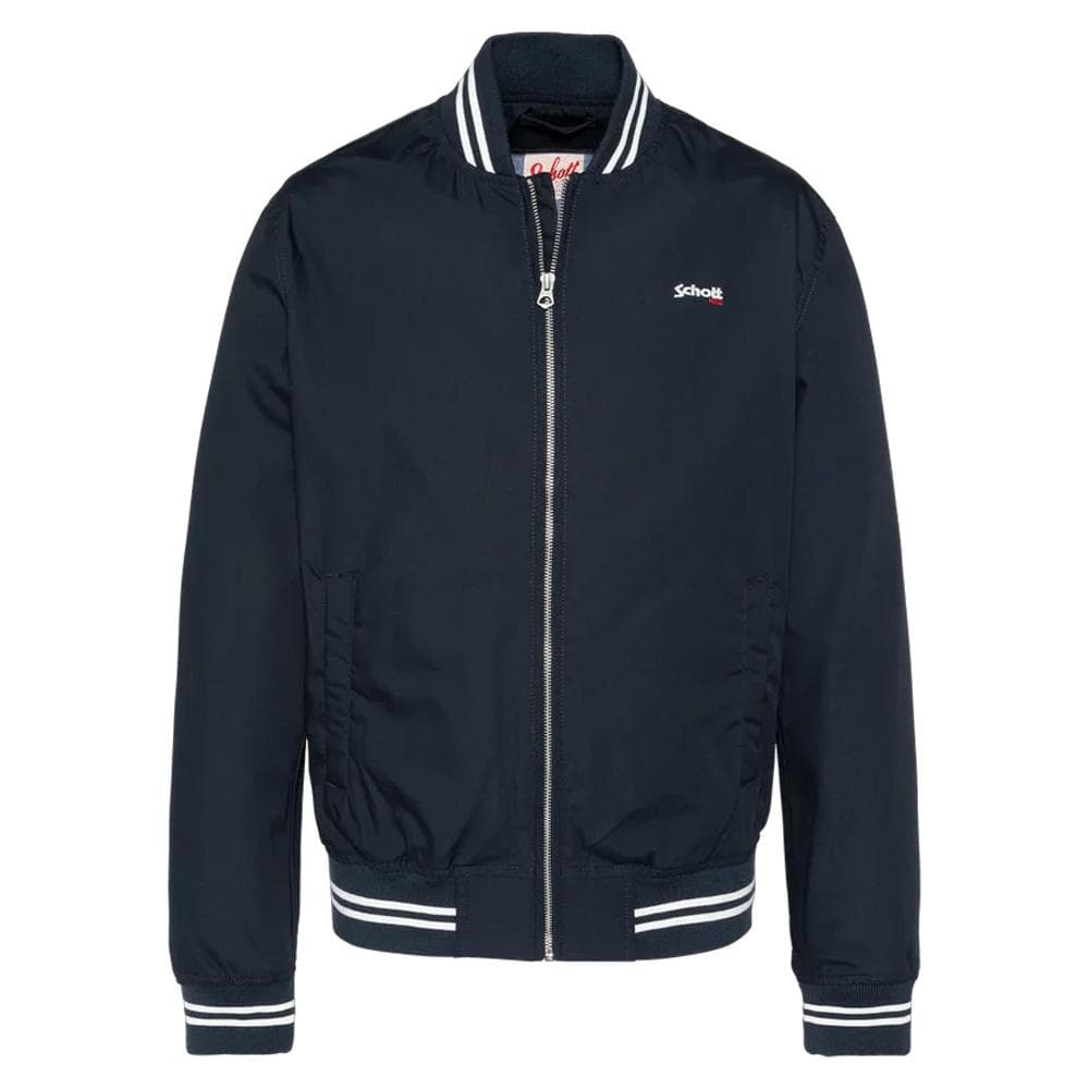 Veste Marine Homme Schott Blouson College 1