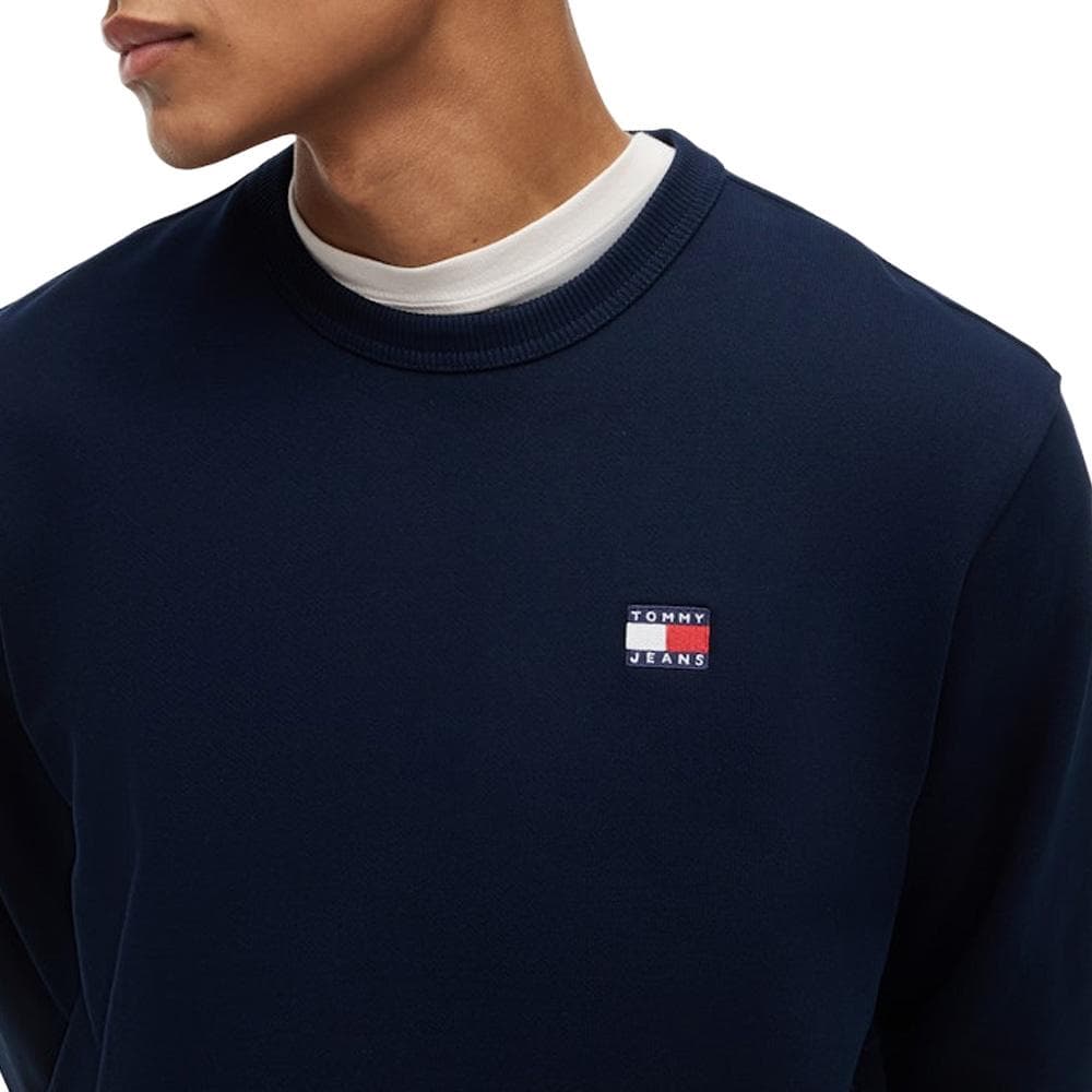 Sweat Marine Homme Tommy Hilfiger Badge Crewss 2
