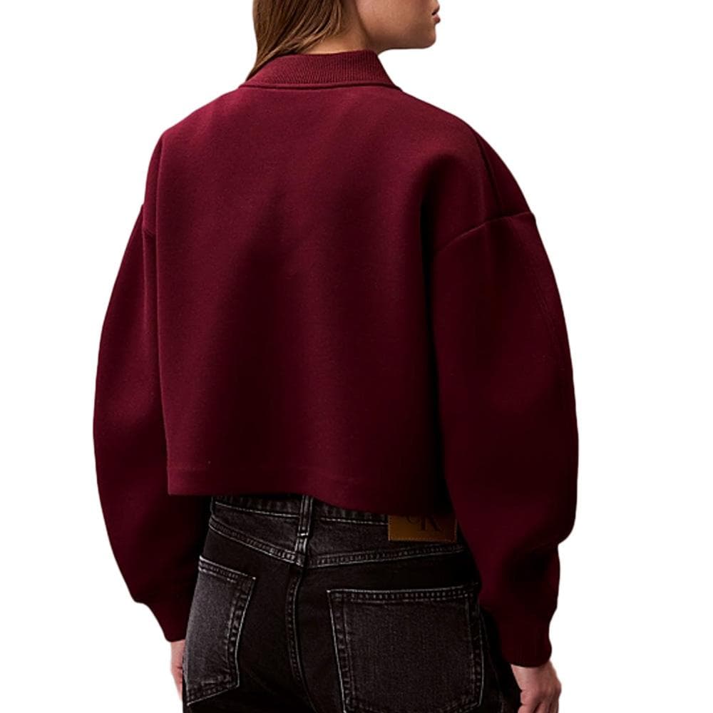 Blouson Aviateur Rouge Femme Calvin Klein Jeans Scuba 2