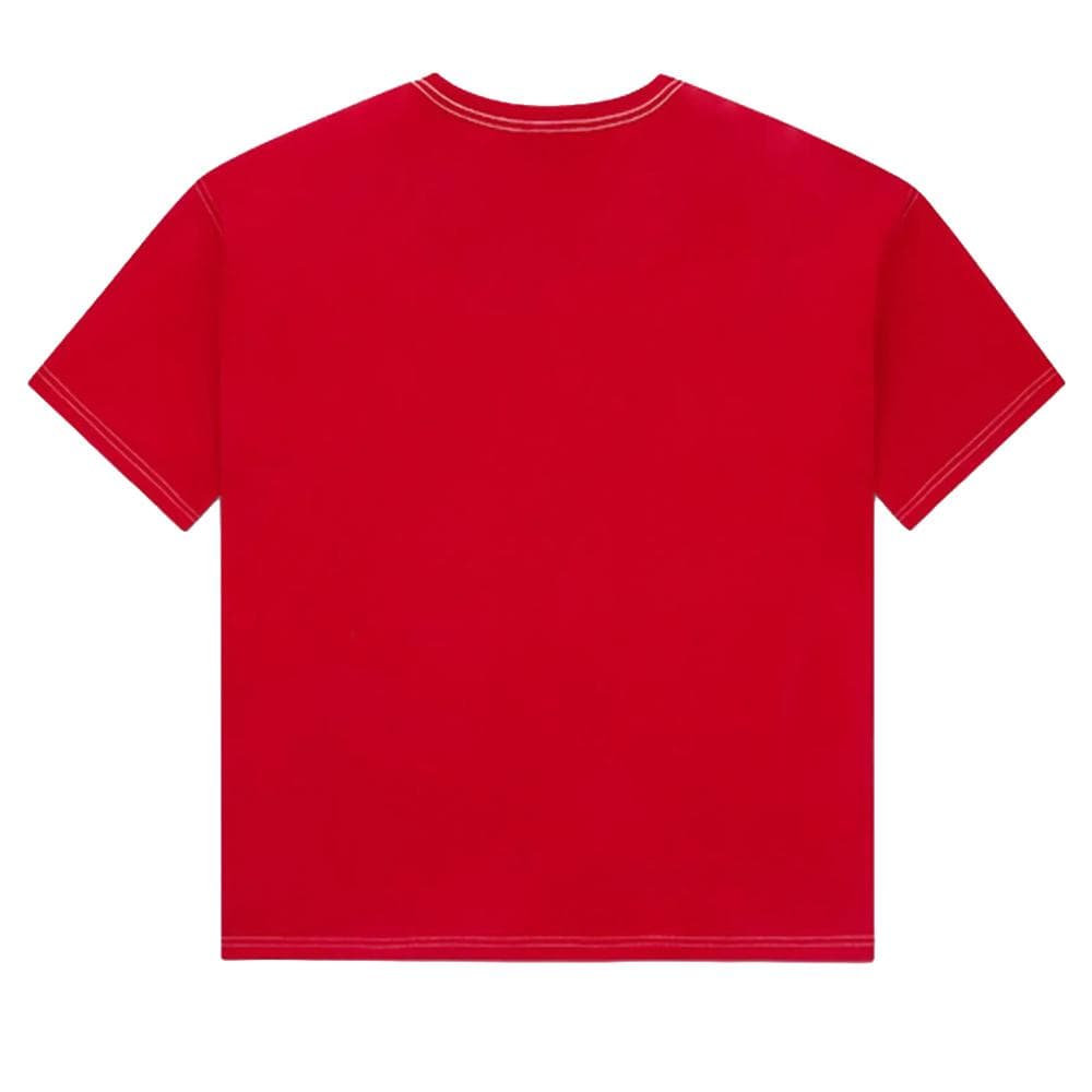 T-Shirt Rouge Homme Converse Sketch 2