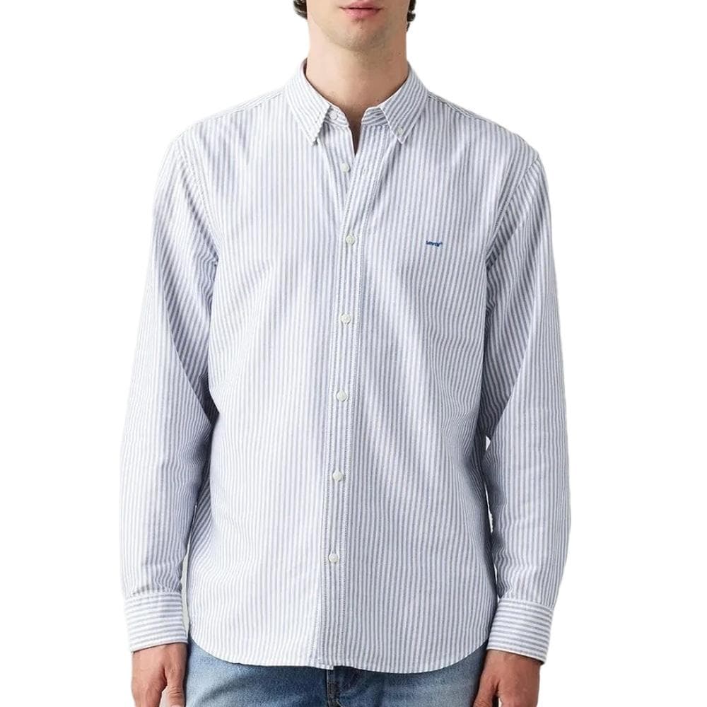 Chemise Rayures Bleu Homme Levi's Authentic Button Down 1