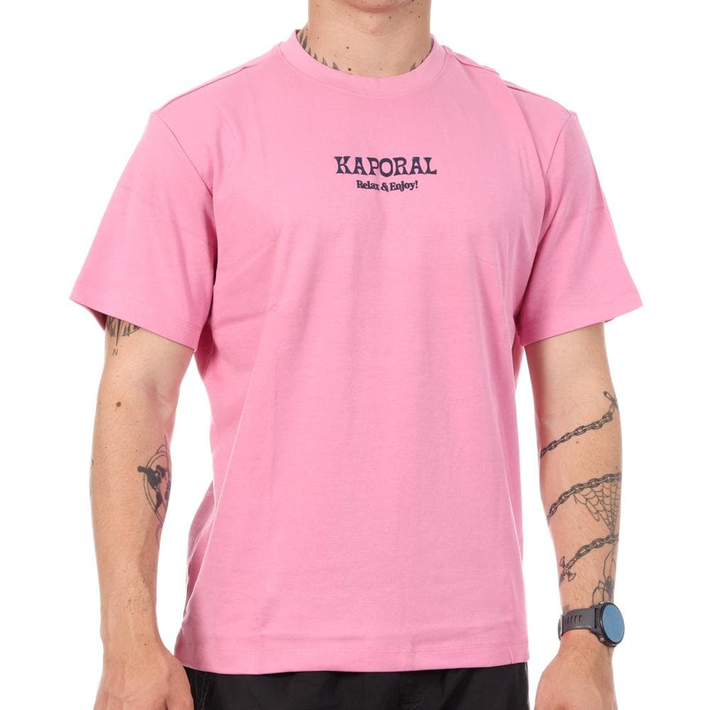 T-Shirt Rose Homme Kaporal TYGAE 1