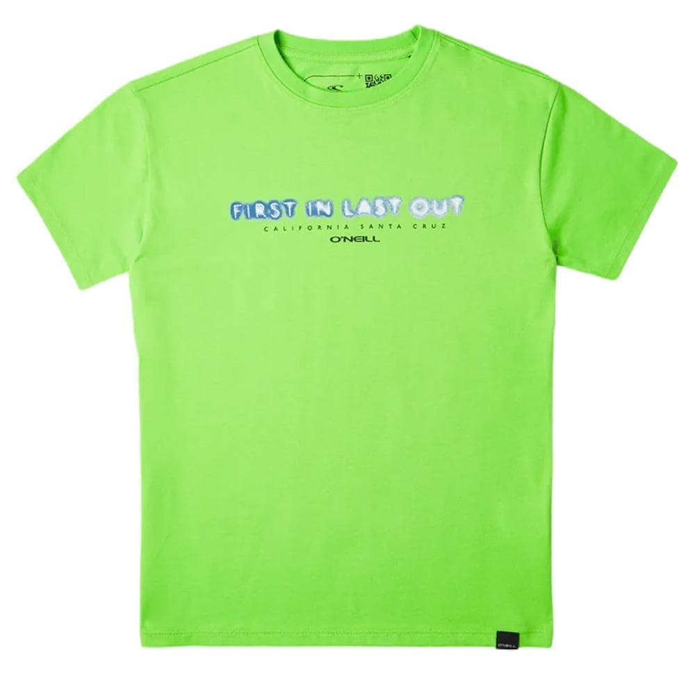 T-shirt Vert Garçon O'Neill Neon 1